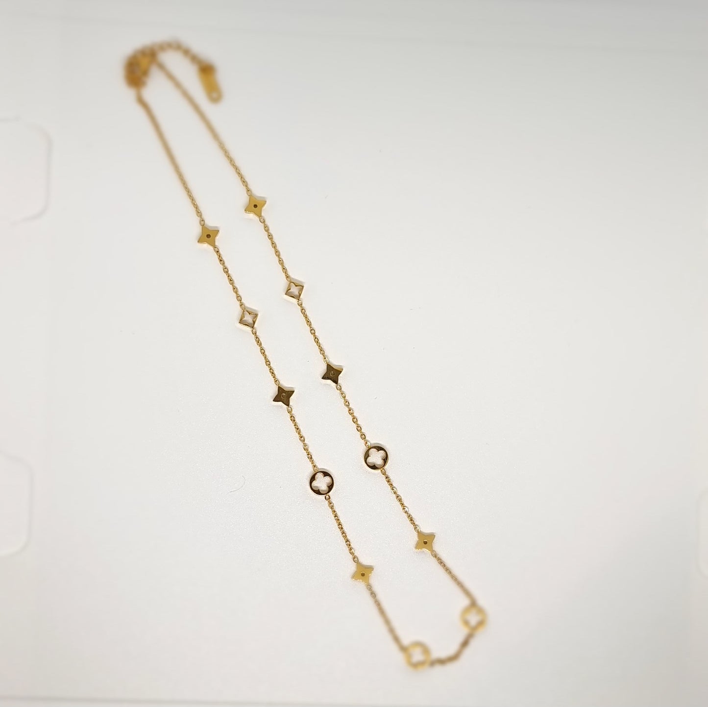 Multi Pattern Designer Link Necklace