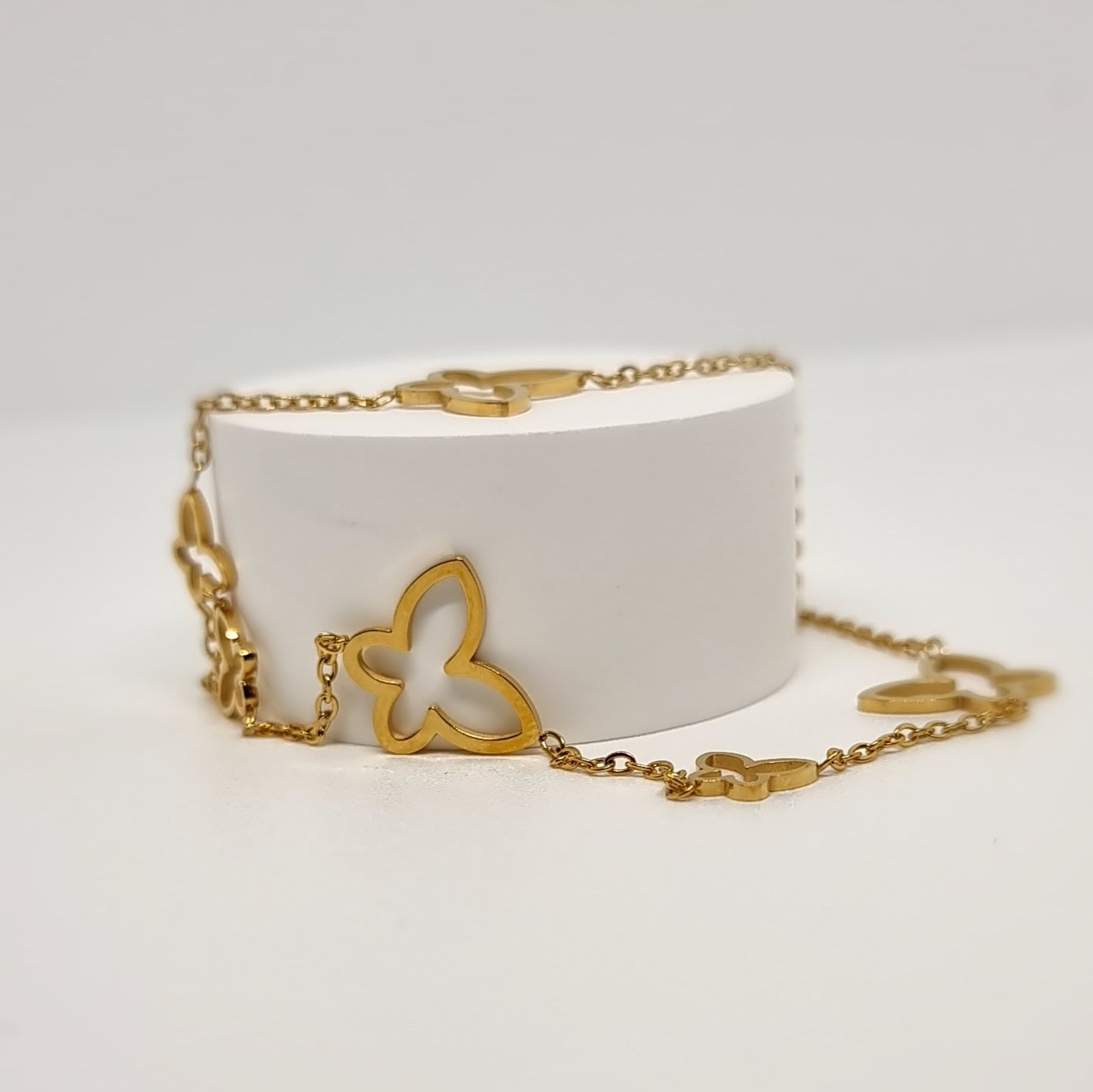 Butterfly Link Chain Necklace