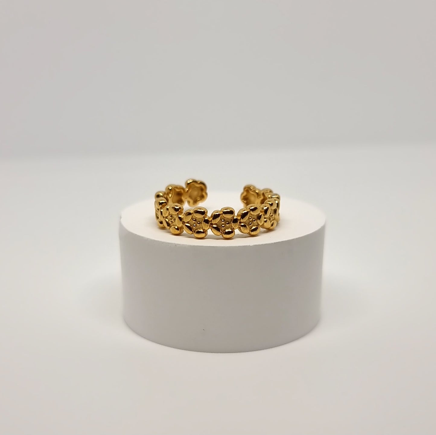 Flower Link Ring