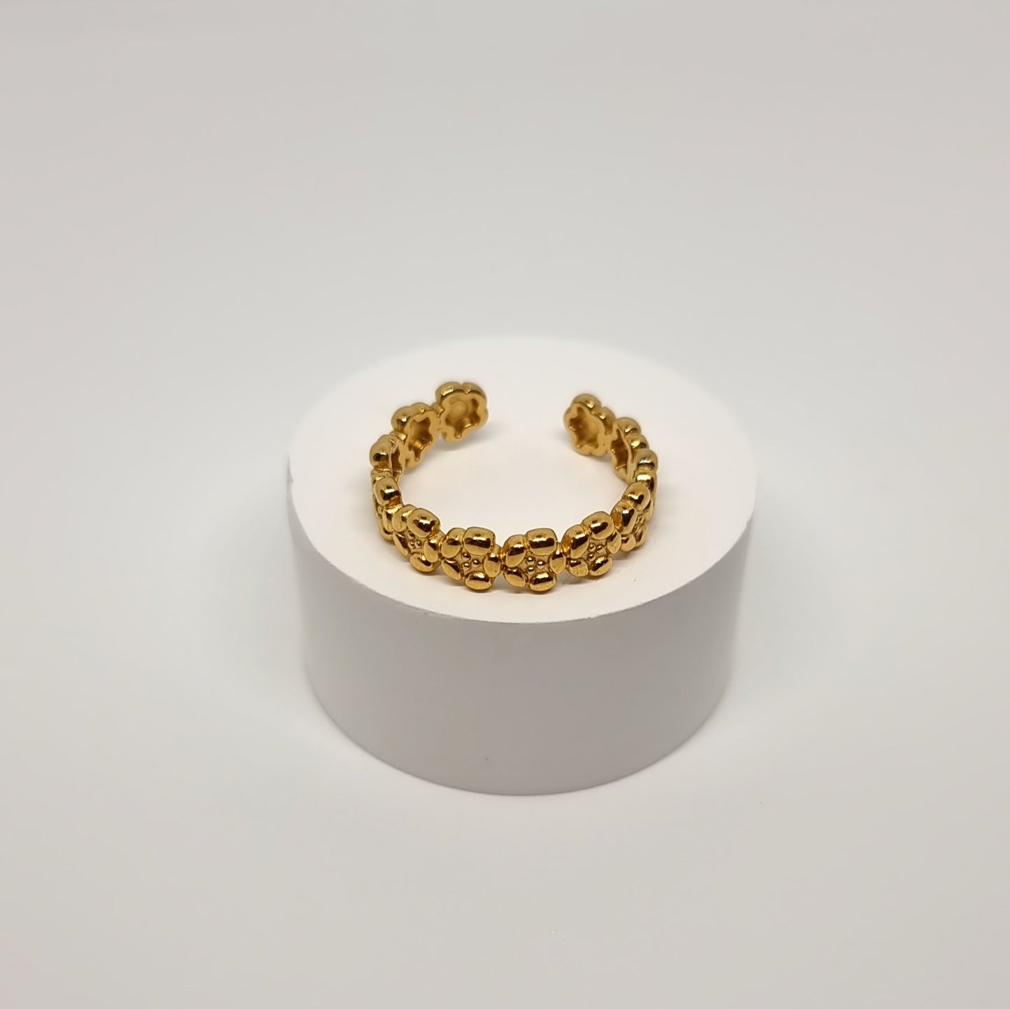 Flower Link Ring