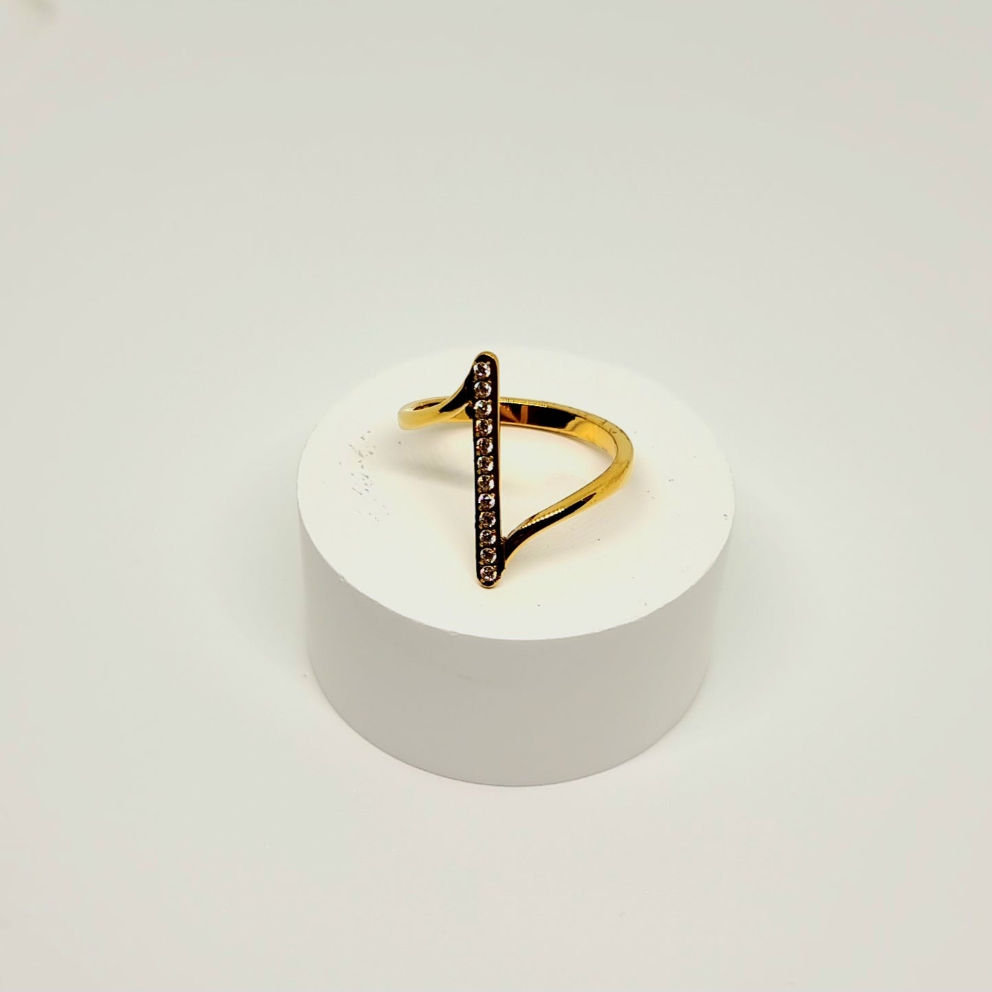 Diamond Line Ring