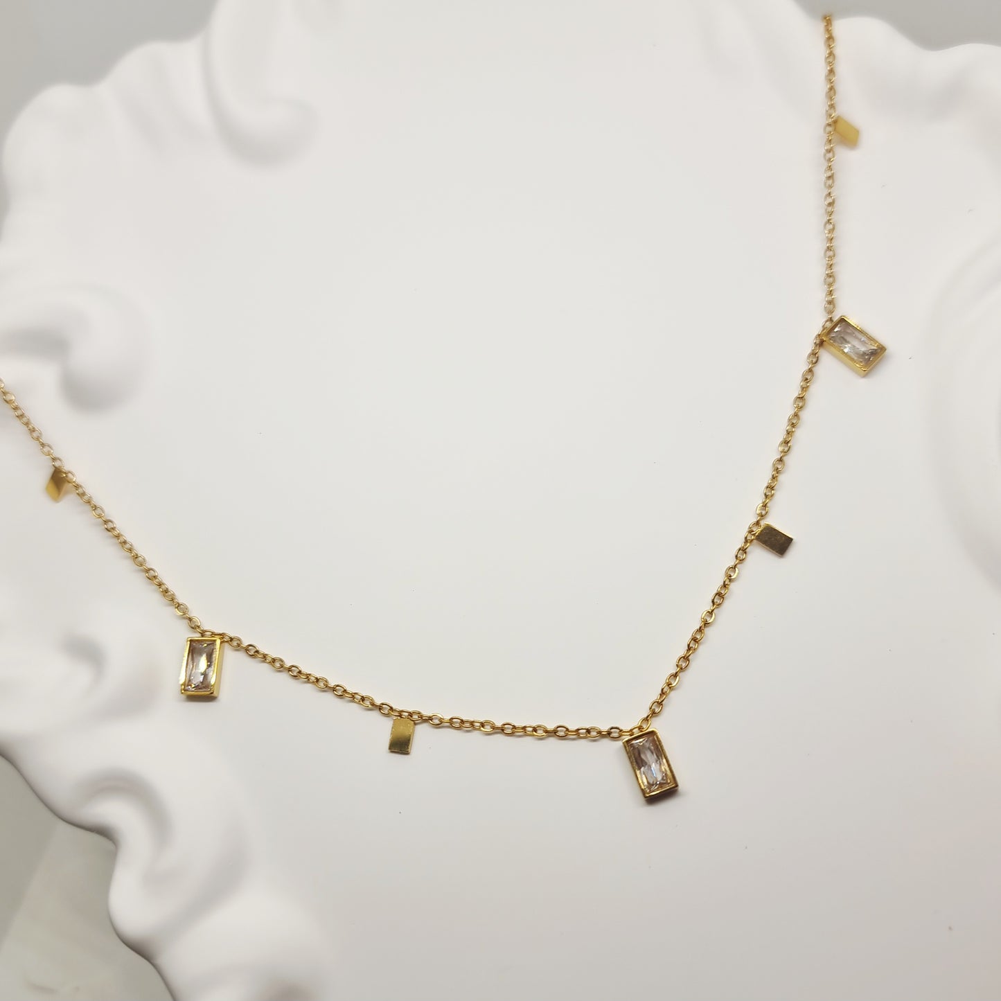 Diamond After Gold Multi Necklace