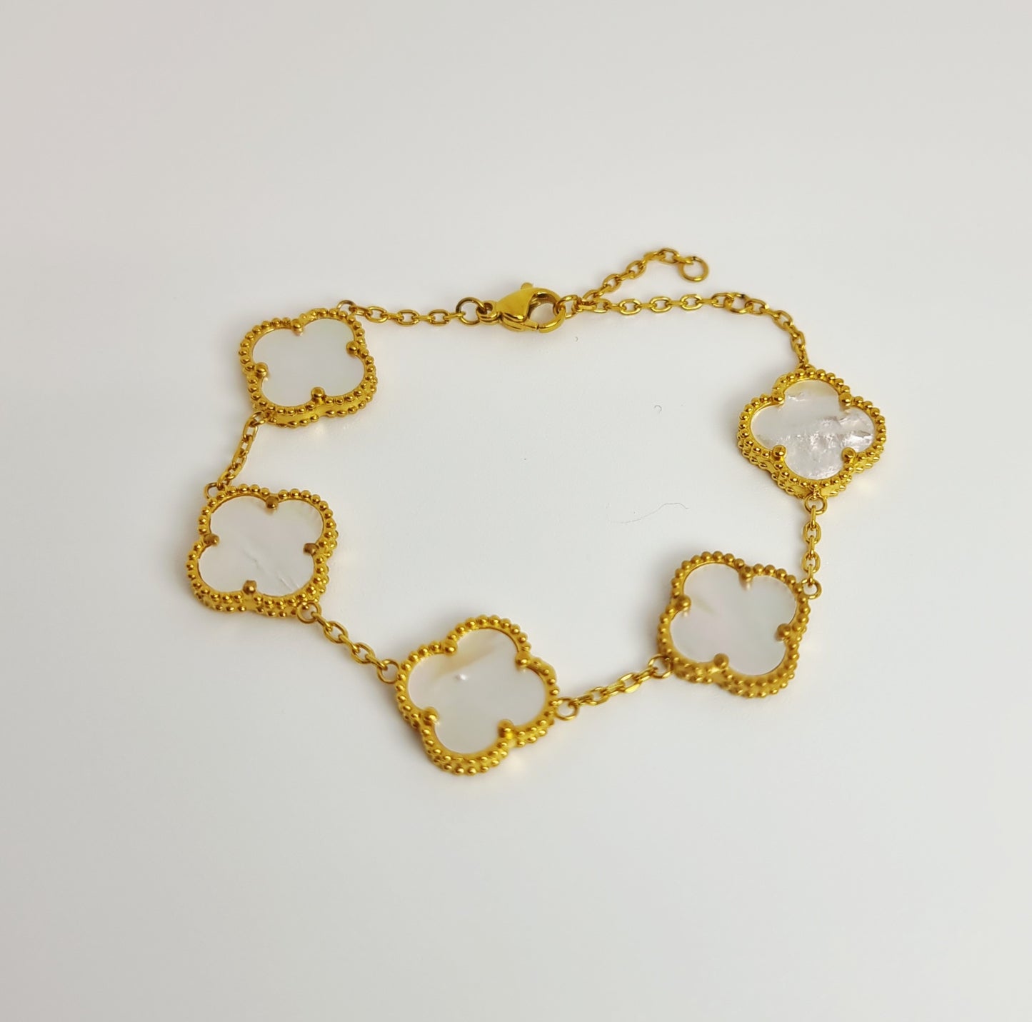 White Clover Bracelet