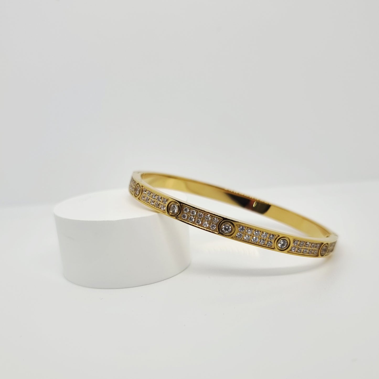 All Diamond Everything Bangle