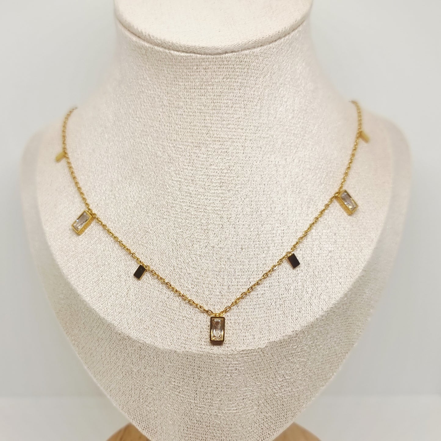 Diamond After Gold Multi Necklace