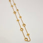 Multi Pattern Designer Link Necklace