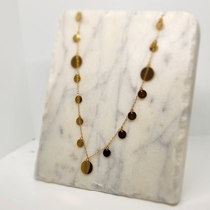 Coin Chain Necklace