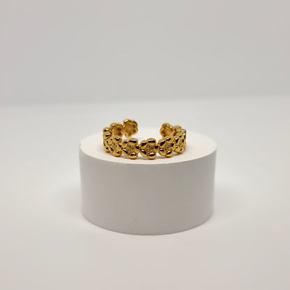 Flower Link Ring