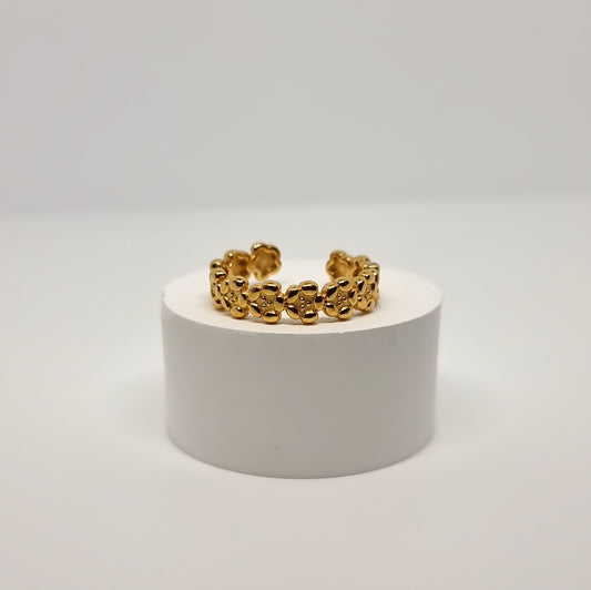 Flower Link Ring