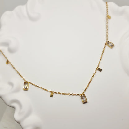Diamond After Gold Multi Necklace