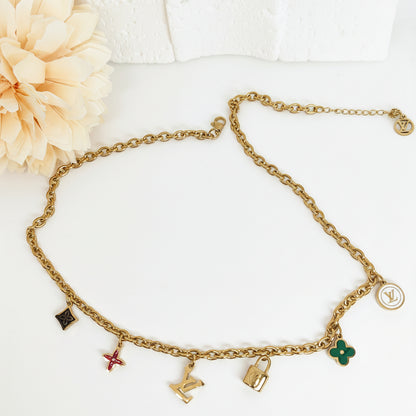 LV Designer Chain Necklace