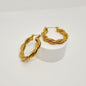 Twist Hoop Earrings