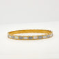 White Diamond Snake Bangle