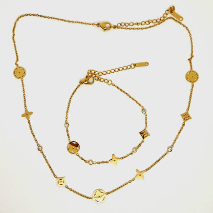 Multi Bling Designer Link Set
