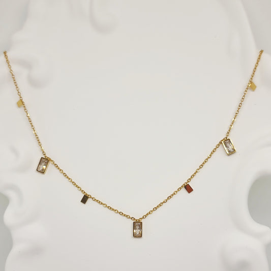Diamond After Gold Multi Necklace