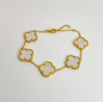 White Clover Bracelet