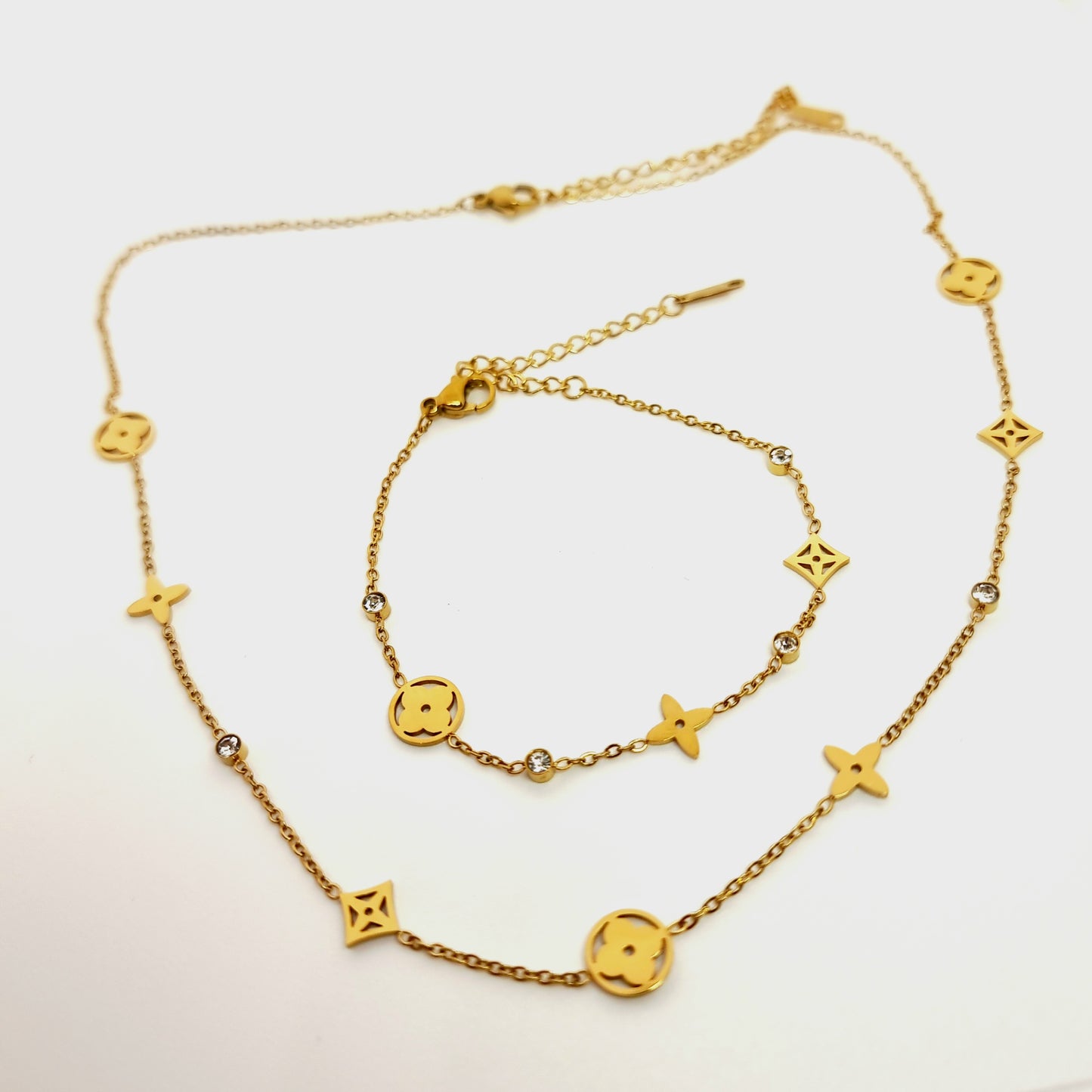 Multi Bling Designer Link Set