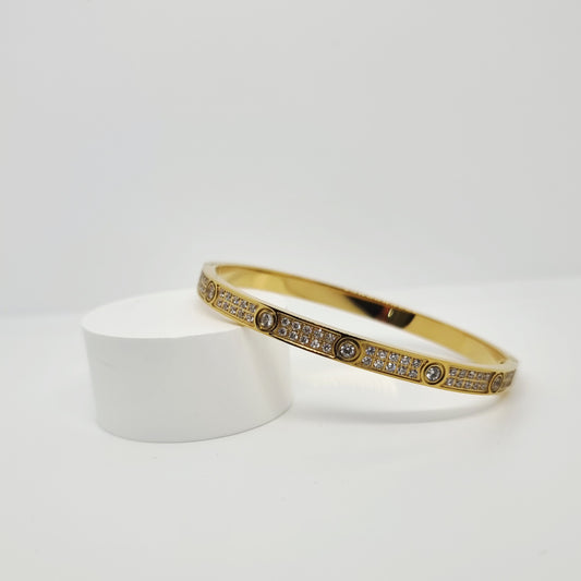 All Diamond Everything Bangle