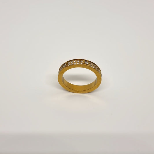 Multi Diamond Designer Band Ring