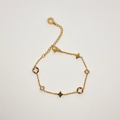 Multi Pattern Designer Link Bracelet