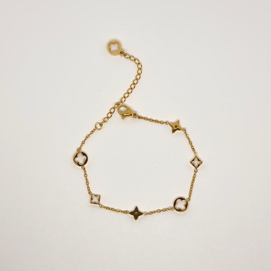 Multi Pattern Designer Link Bracelet