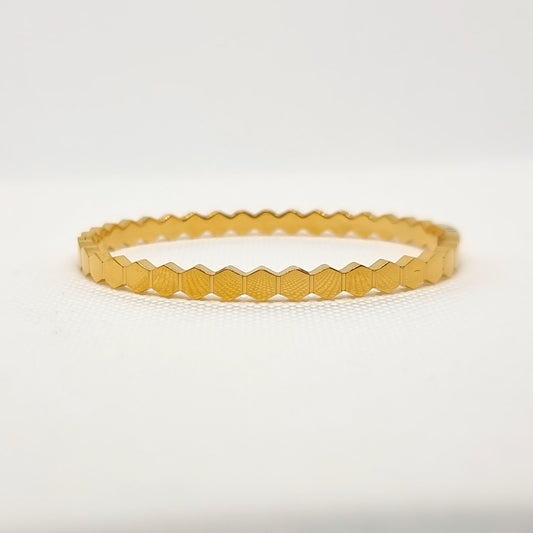 Hexagon Bangle