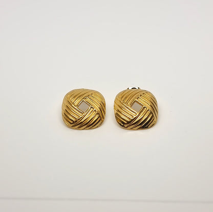 Square Turban Earrings