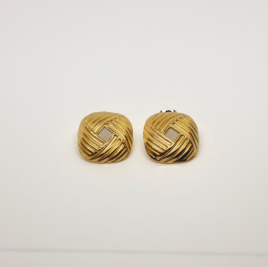 Square Turban Earrings