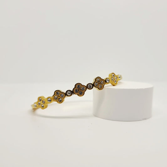 Clover Link Bangle