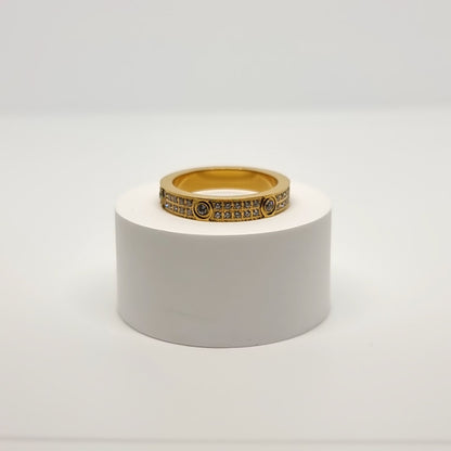 Multi Diamond Designer Band Ring